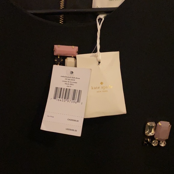 Kate Spade Embellished Shift Dress - Picture 4 of 4